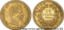 10 francs Napoléon III tête nue, grand module 1860 Paris F.506/9