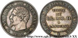 Module 5 centimes argent, visite impériale à Lille les 23 et 24 septembre 1853 Lille VG.3368