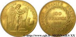 100 francs génie, tranche inscrite en relief Dieu protège la France 1886 Paris F.552/7