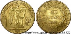 Faux de 20 francs génie 1891 Paris F.533/15 var. SUP