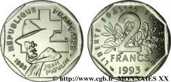 Essai de 2 francs Jean Moulin 1993 Pessac F.273/1 FDC