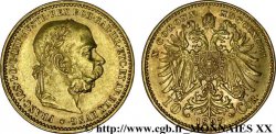 AUTRICHE - FRANÇOIS-JOSEPH Ier 10 corona en or, 1er type 1897 Vienne