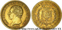 ITALIE - ROYAUME DE SARDAIGNE - CHARLES-FÉLIX 80 lires or 1826 Turin