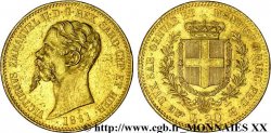 ITALIEN - SARDINIEN KÖNIGREICH - VIKTOR EMMANUEL II. 20 lires en or 1861 Turin