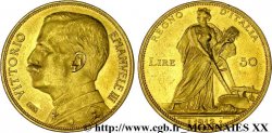 ITALIE - ROYAUME D ITALIE - VICTOR-EMMANUEL III 50 lires or 1912 Rome