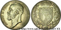 LIECHTENSTEIN - PRINCIPAUTÉ DE LIECHTENSTEIN - JEAN II 5 Frank 1924 Berne TTB