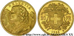 SWITZERLAND - HELVETIC CONFEDERATION 20 francs or  Vreneli  1926 Berne