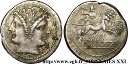 RÉPUBLIQUE ROMAINE - ANONYMES Didrachme ou quadrigatus