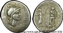 POMPEY THE YOUNGER Denier XF