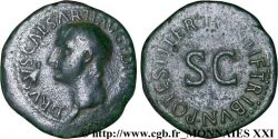 DRUSUS As, (MB, Æ 32) TB+/TTB
