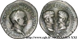 VESPASIANUS, TITUS und DOMITIANUS Denier fourré S