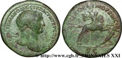 TRAJANO Dupondius, (MB, Æ 28)
