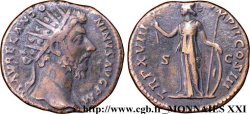 MARC AURÈLE Dupondius, (MB, Æ 24)