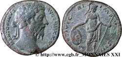 MARCO AURELIO As, (MB, Æ 25) XF