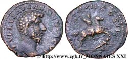 LUCIUS VERUS Moyen bronze, dupondius ou as, (MB, Æ 26)