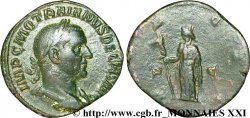 TRAJAN DÈCE Sesterce, (GB, Æ 28)