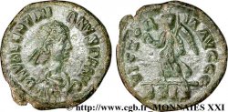 VALENTINIANO II Nummus, (PB, Æ 4) AU