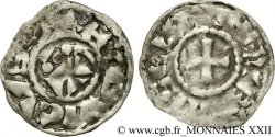 NIVERNAIS - COMTÉ DE NEVERS - MONNAYAGE IMMOBILISÉ AU NOM DE LOUIS IV D OUTREMER Obole immobilisée au nom de Louis IV BC+