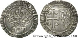 PROVENCE - COMTÉ DE PROVENCE - LOUIS II D ANJOU Gros ou sol coronat