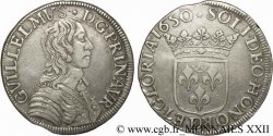 ORANGE - PRINCIPAUTÉ D ORANGE - GUILLAUME II DE NASSAU Écu XF