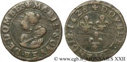 DOMBES - PRINCIPAUTÉ DE DOMBES - MARIE DE BOURBON-MONTPENSIER Double tournois