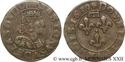 DOMBES - PRINCIPAUTÉ DE DOMBES - GASTON D ORLÉANS Double tournois, type 12