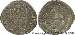 SAVOIE - DUCHÉ DE SAVOIE - EMMANUEL-PHILIBERT DIT TÊTE DE FER Sol, 2e type (soldo di II tipo)