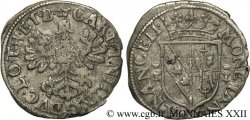 LORRAINE - DUCHÉ DE LORRAINE - CHARLES IV ET NICOLE Double denier ou gros lorrain