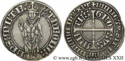 LORRAINE - ÉVÊCHÉ DE METZ - THIERRY V BAYER DE BOPPARD (74e évêque) Gros au saint Étienne debout TTB+