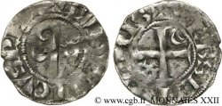 LANGRES - ÉVÊCHE DE LANGRES - ANONYMES. Immobilisation au nom de Louis IV d Outremer Denier TB+/TTB