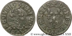 PRINCIPAUTÉ DE CHÂTEAU-REGNAULT - FRANÇOIS DE BOURBON-CONTI Double tournois, type 14, buste A