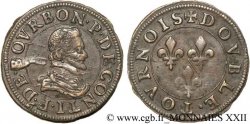 PRINCIPAUTÉ DE CHÂTEAU-REGNAULT - FRANÇOIS DE BOURBON-CONTI Double tournois, type 18 TTB+