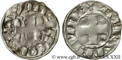 PICARDY - COUNTY OF PONTHIEU - WILLIAM III Denier parisis