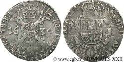 PAYS-BAS ESPAGNOLS - COMTÉ D ARTOIS - PHILIPPE IV Demi-patagon TTB