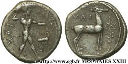 BRUTTIEN - KAULONIA Statère, nomos ou didrachme