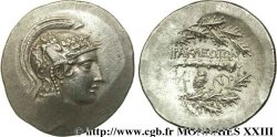 IONIA - HERACLEA AD LATNUM Tétradrachme stéphanophore