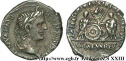 AUGUSTE, CAIUS et LUCIUS Denier TTB