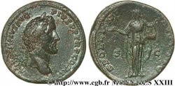 ANTONIN LE PIEUX Sesterce, (GB, Æ 33)