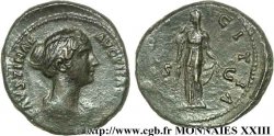 FAUSTINA GIOVANE Moyen bronze, dupondius ou as (MB, Æ 28)