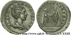 PLAUTILLE et CARACALLA Denier SUP