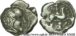 GALLIA - PICTONES (Región de Poitiers) Drachme au cavalier et à la main