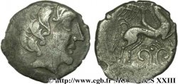 PICTONS (Région de Poitiers) Drachme au cavalier ailé