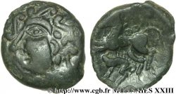 AULERQUES ÉBUROVICES (Région d Évreux) Bronze au cheval et au sanglier TTB