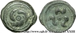 GALLIEN - BELGICA - LINGONES (Region die Langres) Bronze aux trois poissons