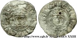 LUIGI VII  THE YOUNG  Denier c. 1151-1174 Laon
