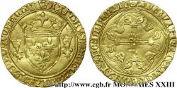 CHARLES VII LE VICTORIEUX Écu d or à la couronne ou écu neuf 18/05/1450 Tours