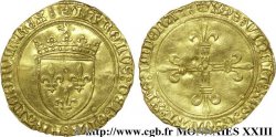 CHARLES VIII Écu d or au soleil n.d. Saint-Pourçain