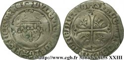 LOUIS XII LE PÈRE DU PEUPLE Demi-gros de roi 1512 Lyon TB+