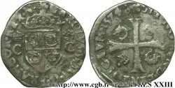 CHARLES IX Douzain du Dauphiné aux deux C couronnés 1574 Grenoble TB+/TB