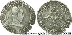 HENRY III Franc au col plat 1582 Poitiers